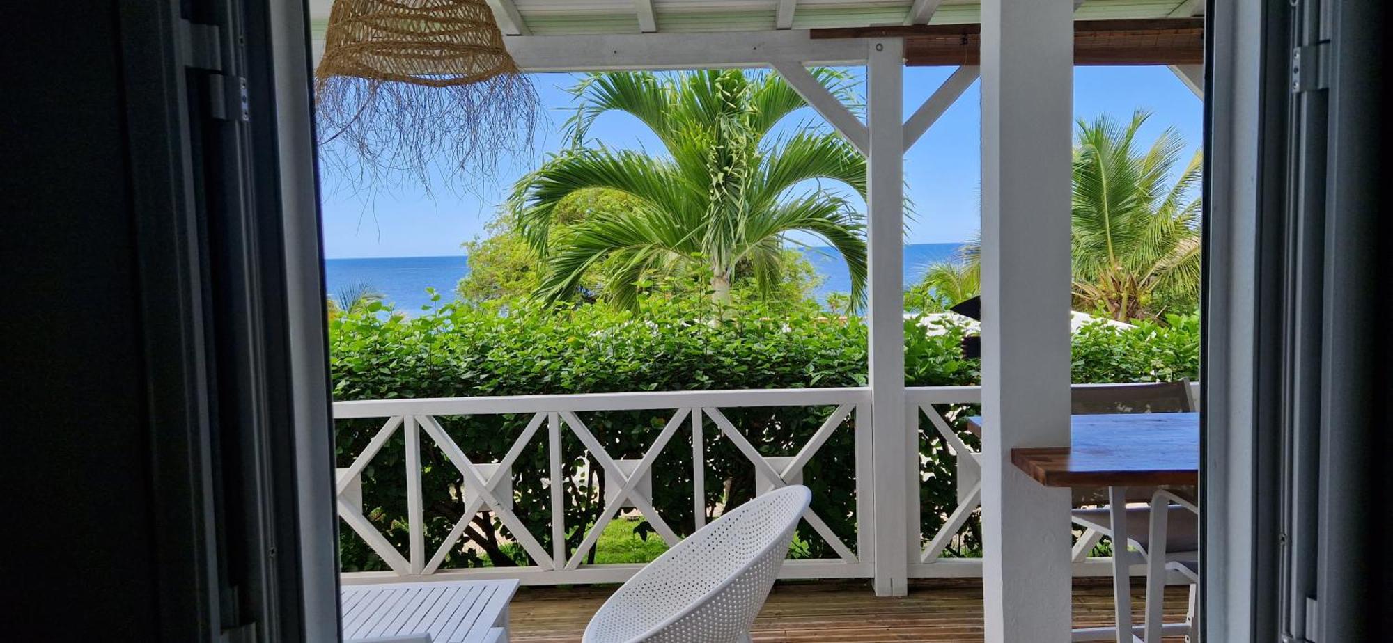 La Belle Vue - Grand Studio Vues Mer Et Acces Plages Deshaies Exteriör bild